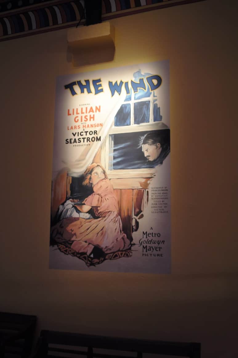 Affiche ancienne du film The Wind.