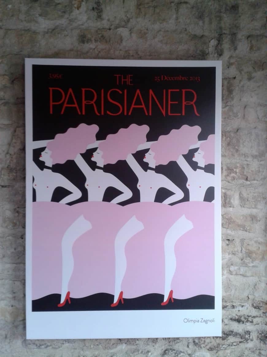 Deuxième illustration exposée de la série The Parisianer.