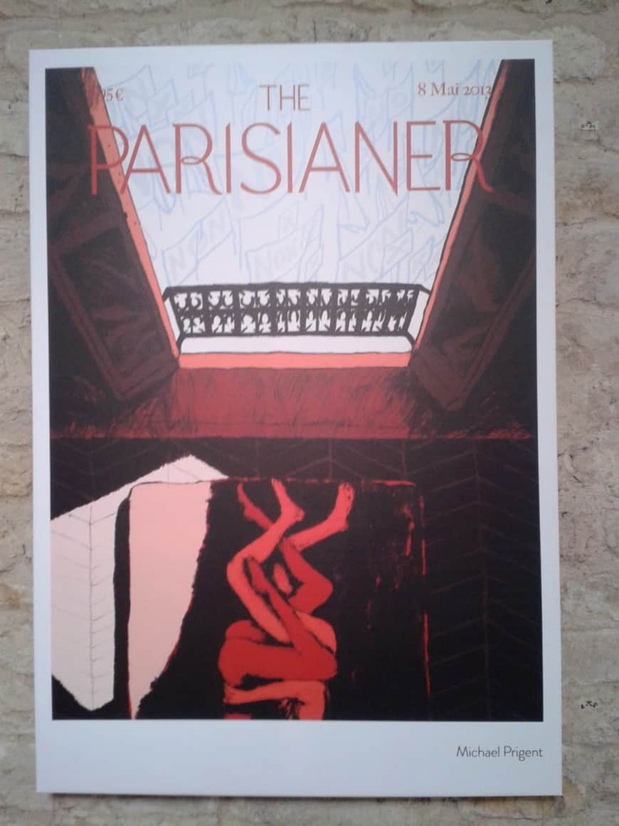 Troisième illustration exposée de la série The Parisianer.